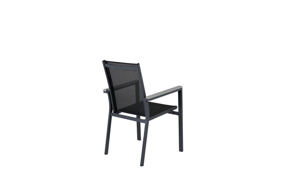 Venture Home Parma Chair 2-pack - Black/Grey