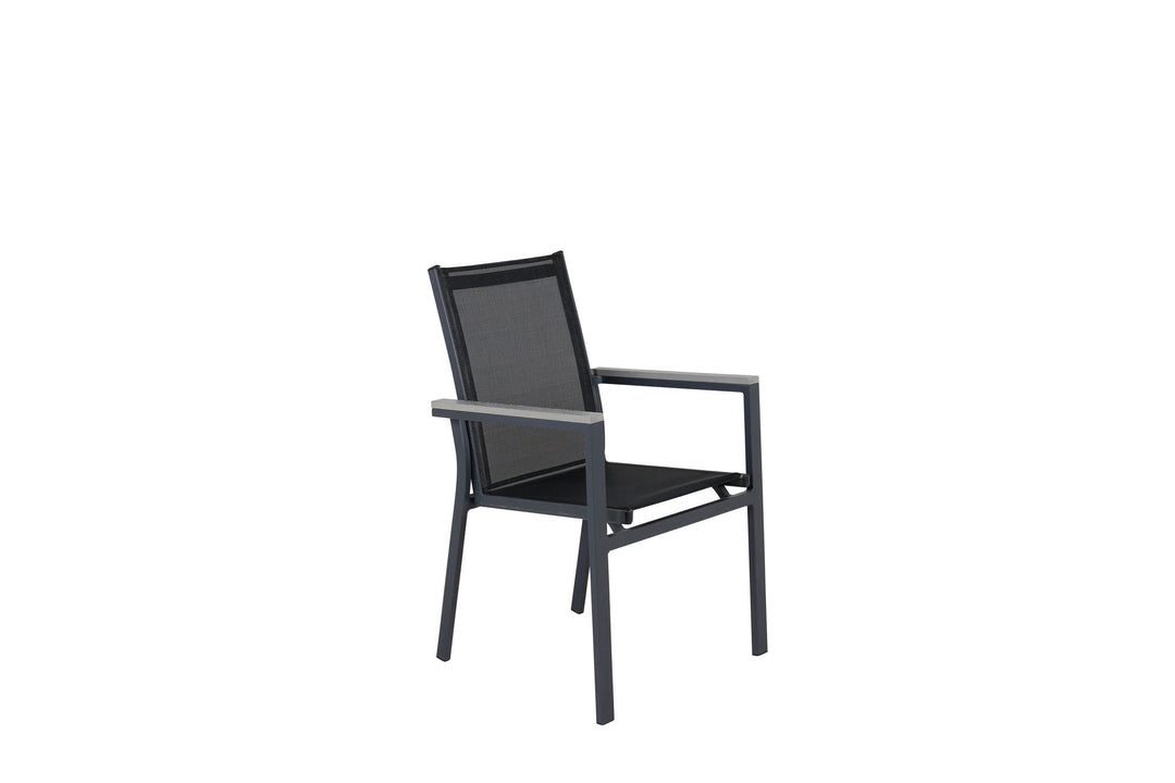 Venture Home Parma Chair 2-pack - Black/Grey
