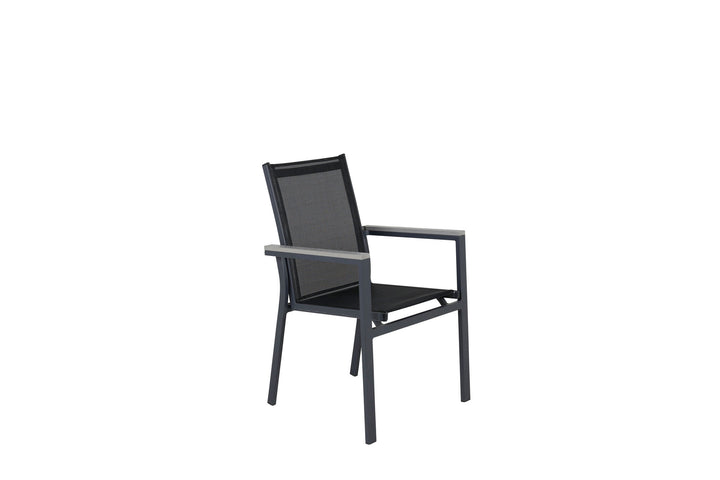 Venture Home Parma Chair 2-pack - Black/Grey