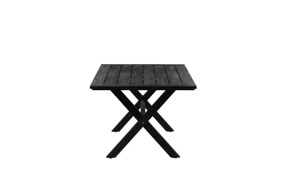 Venture Home Rives Dining Table 200*100cm - Black Acacia