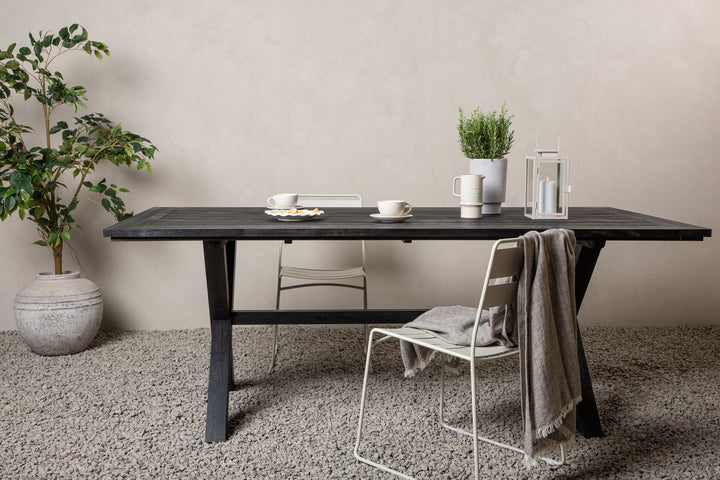 Venture Home Rives Dining Table 200*100cm - Black Acacia