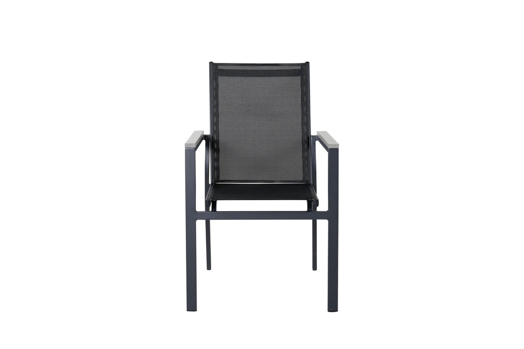 Venture Home Parma Chair 2-pack - Black/Grey