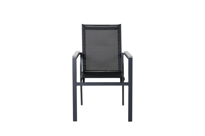Venture Home Parma Chair 2-pack - Black/Grey