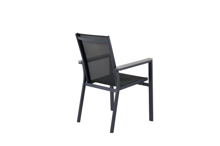 Venture Home Parma Chair 2-pack - Black/Grey