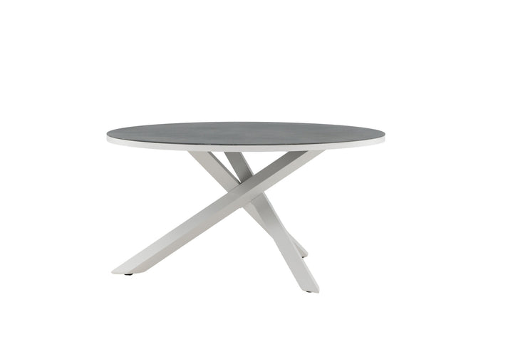 Venture Home Copacabana Table ø 140 - White/Grey