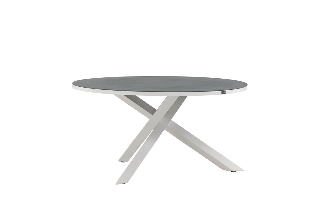 Venture Home Copacabana Table ø 140 - White/Grey