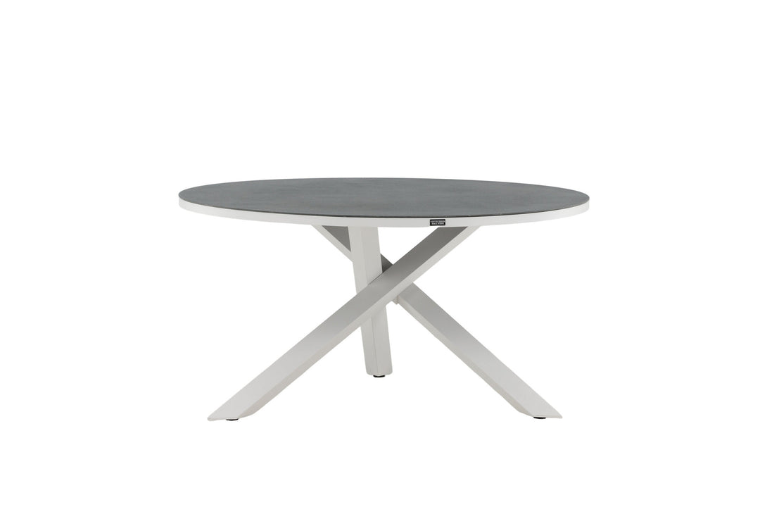 Venture Home Copacabana Table ø 140 - White/Grey
