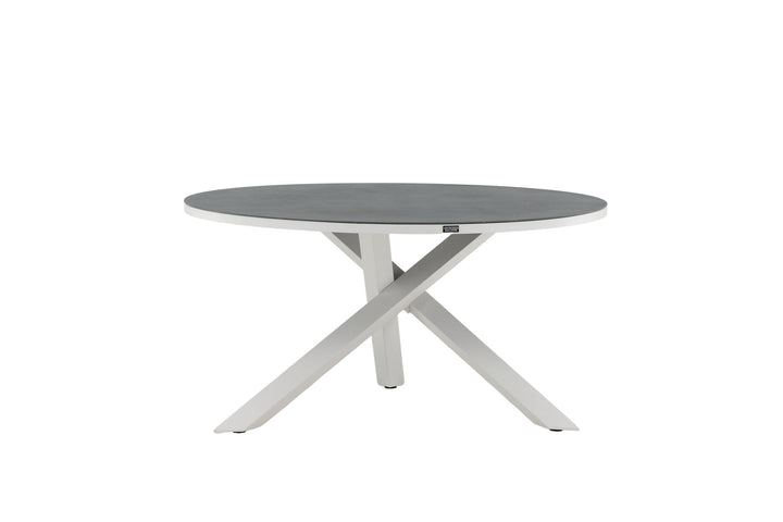 Venture Home Copacabana Table ø 140 - White/Grey