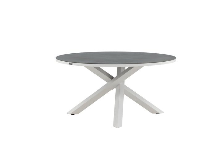 Venture Home Copacabana Table ø 140 - White/Grey