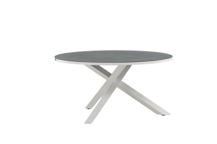 Venture Home Copacabana Table ø 140 - White/Grey