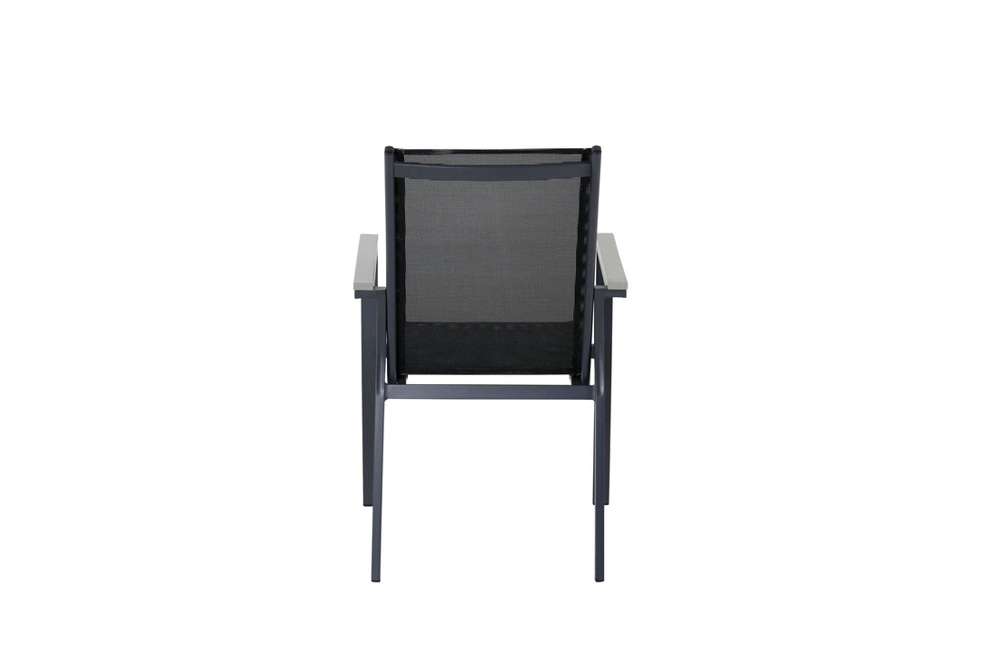Venture Home Parma Chair 2-pack - Black/Grey