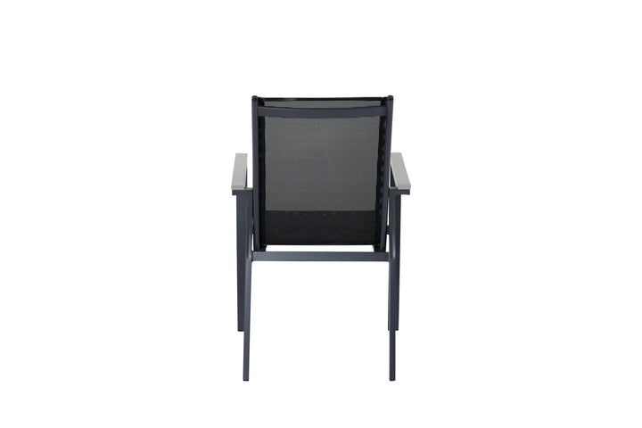 Venture Home Parma Chair 2-pack - Black/Grey