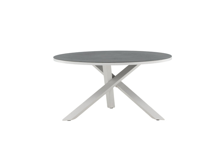 Venture Home Copacabana Table ø 140 - White/Grey