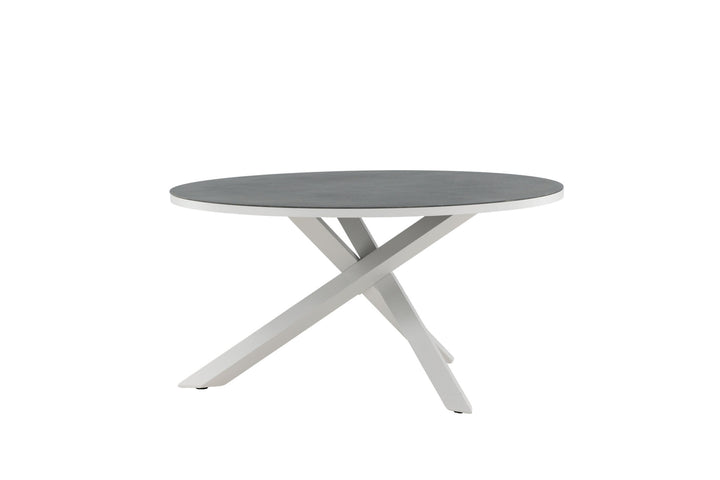 Venture Home Copacabana Table ø 140 - White/Grey