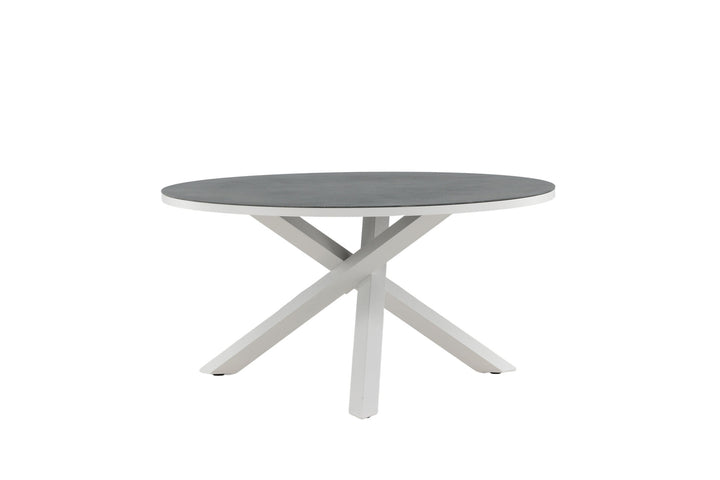 Venture Home Copacabana Table ø 140 - White/Grey