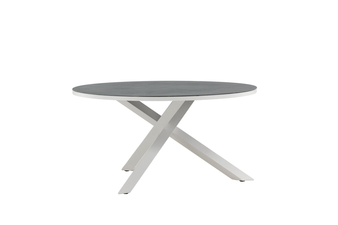 Venture Home Copacabana Table ø 140 - White/Grey