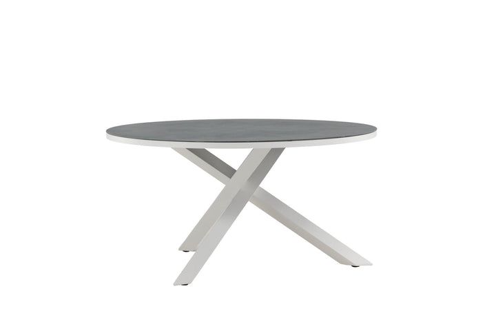 Venture Home Copacabana Table ø 140 - White/Grey