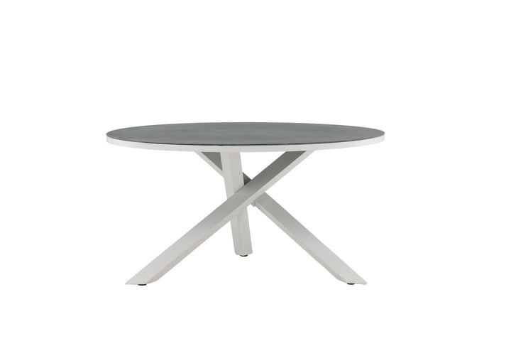 Venture Home Copacabana Table ø 140 - White/Grey