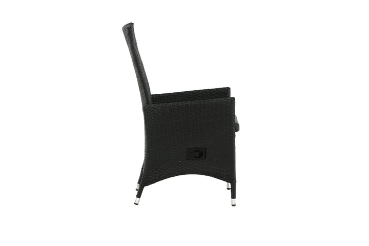 Venture Home Padova Chair (Recliner) 2-pack - Black/Grey