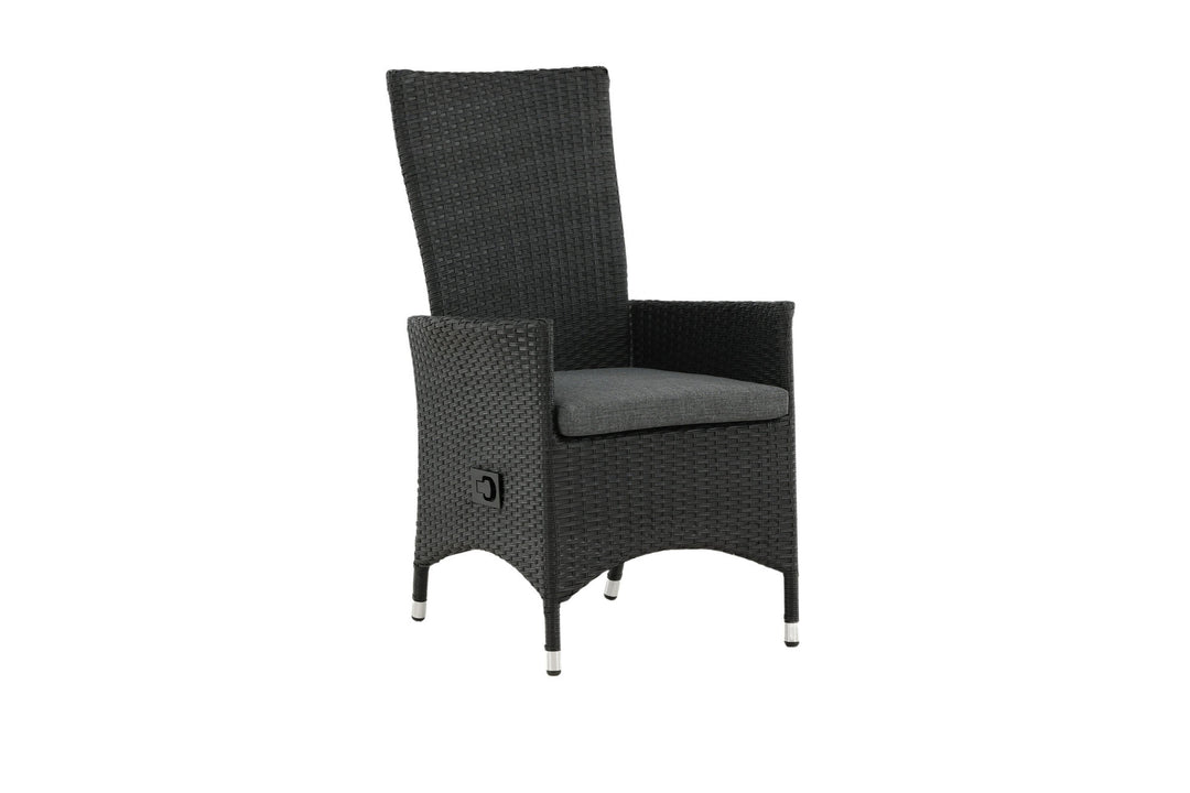 Venture Home Padova Chair (Recliner) 2-pack - Black/Grey