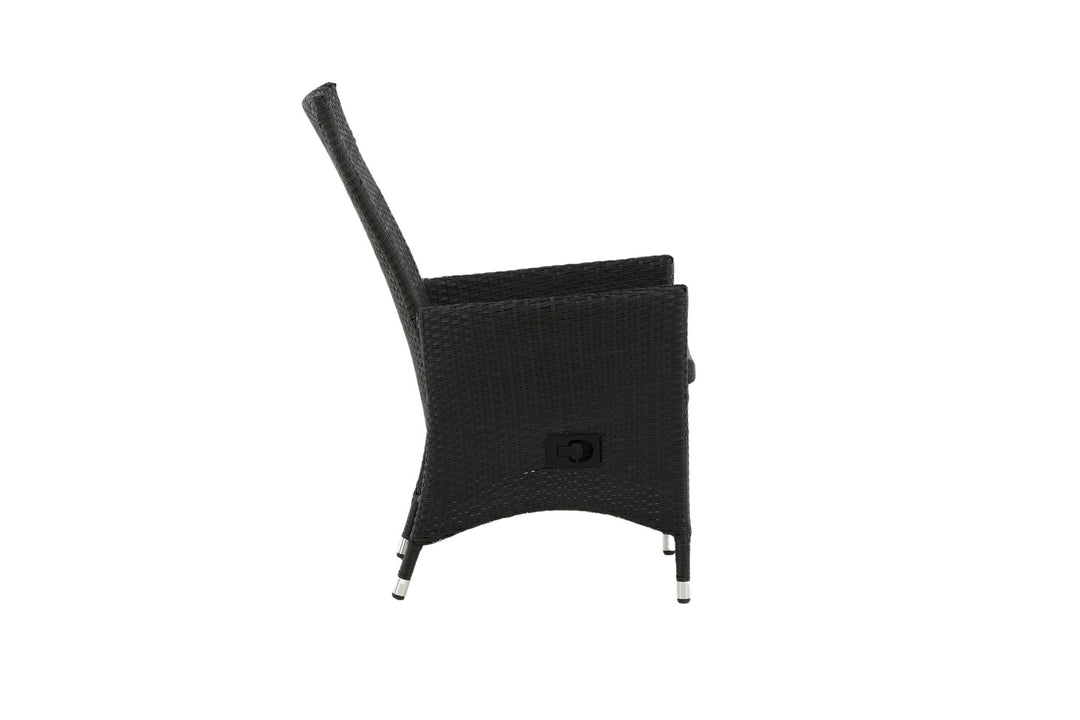 Venture Home Padova Chair (Recliner) 2-pack - Black/Grey
