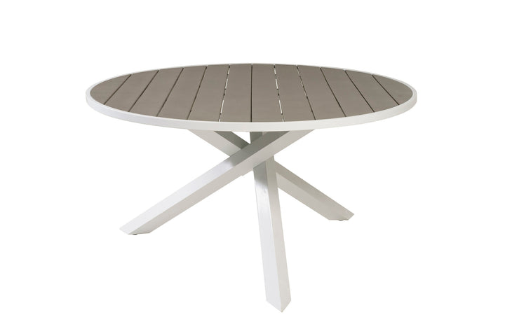 Venture Home Parma Table ø 140 - White/Grey