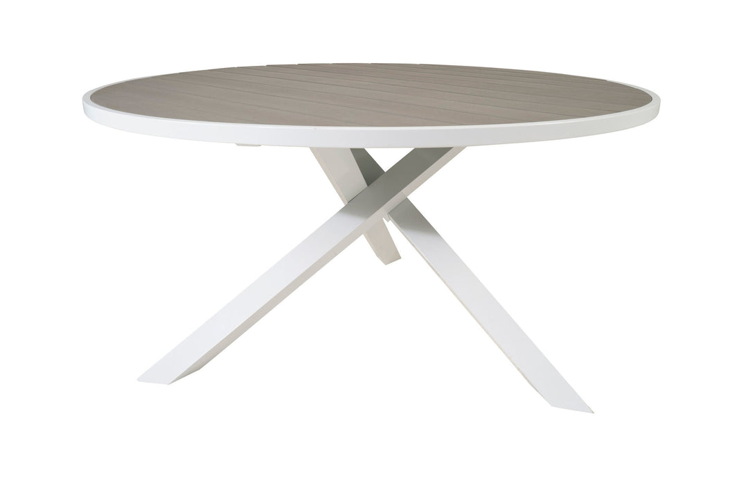 Venture Home Parma Table ø 140 - White/Grey