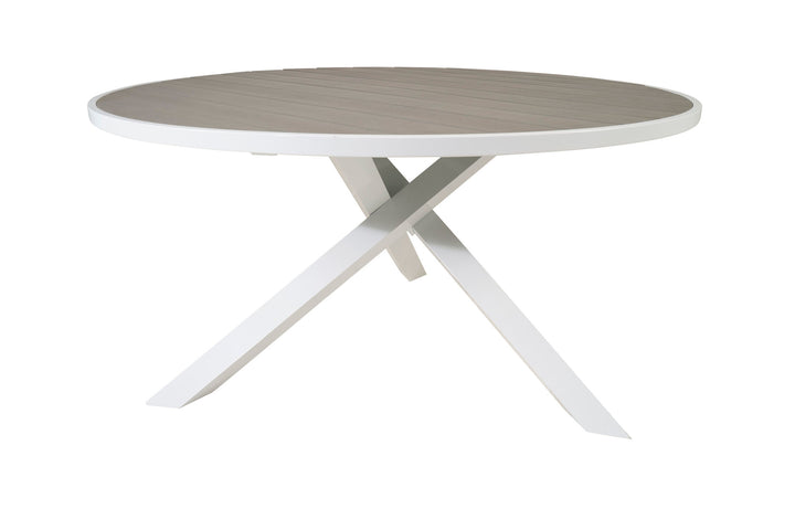 Venture Home Parma Table ø 140 - White/Grey