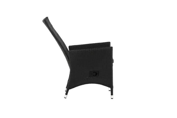 Venture Home Padova Chair (Recliner) 2-pack - Black/Grey