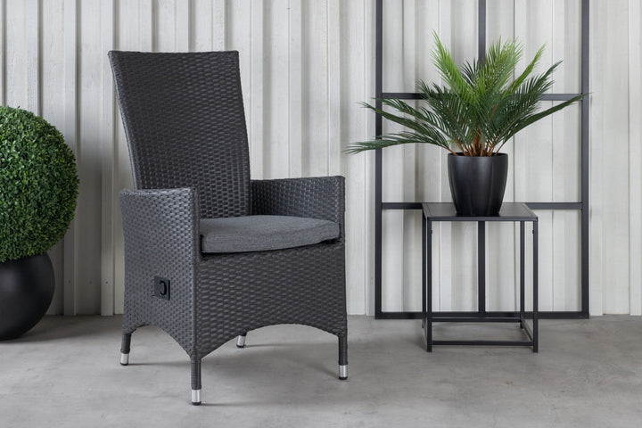 Venture Home Padova Chair (Recliner) 2-pack - Black/Grey