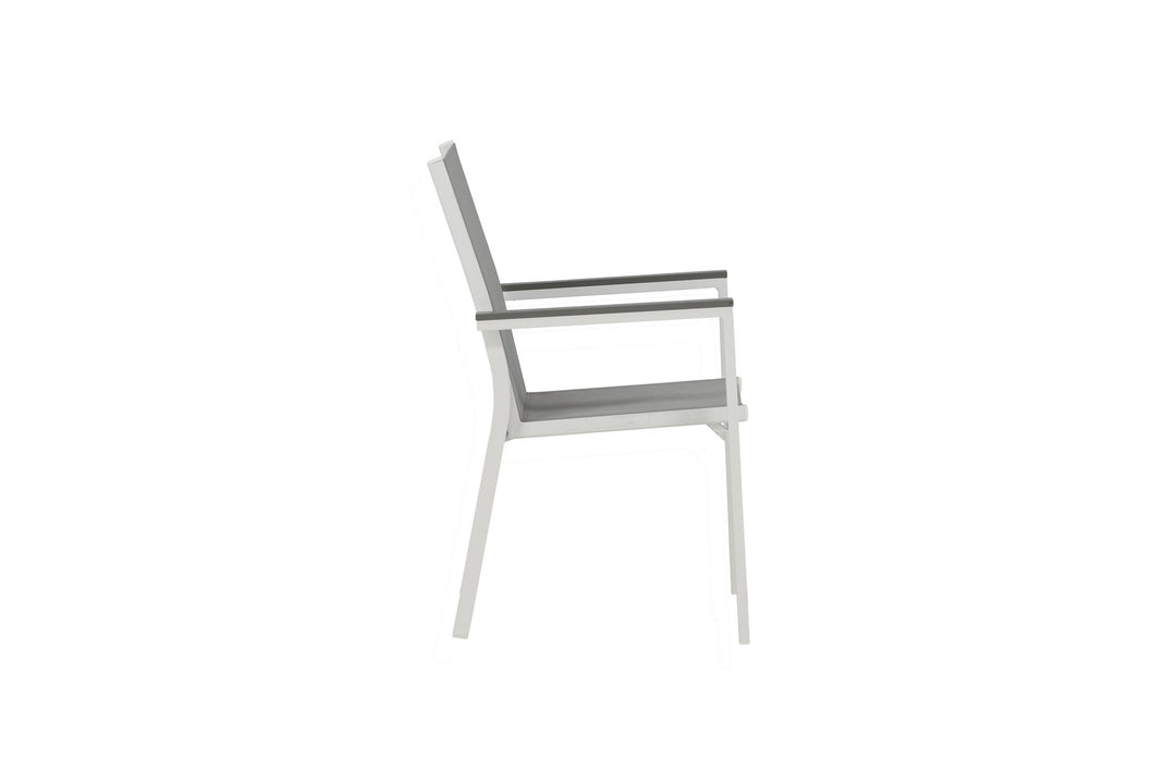 Venture Home Parma Chair 2-pack - White/Grey