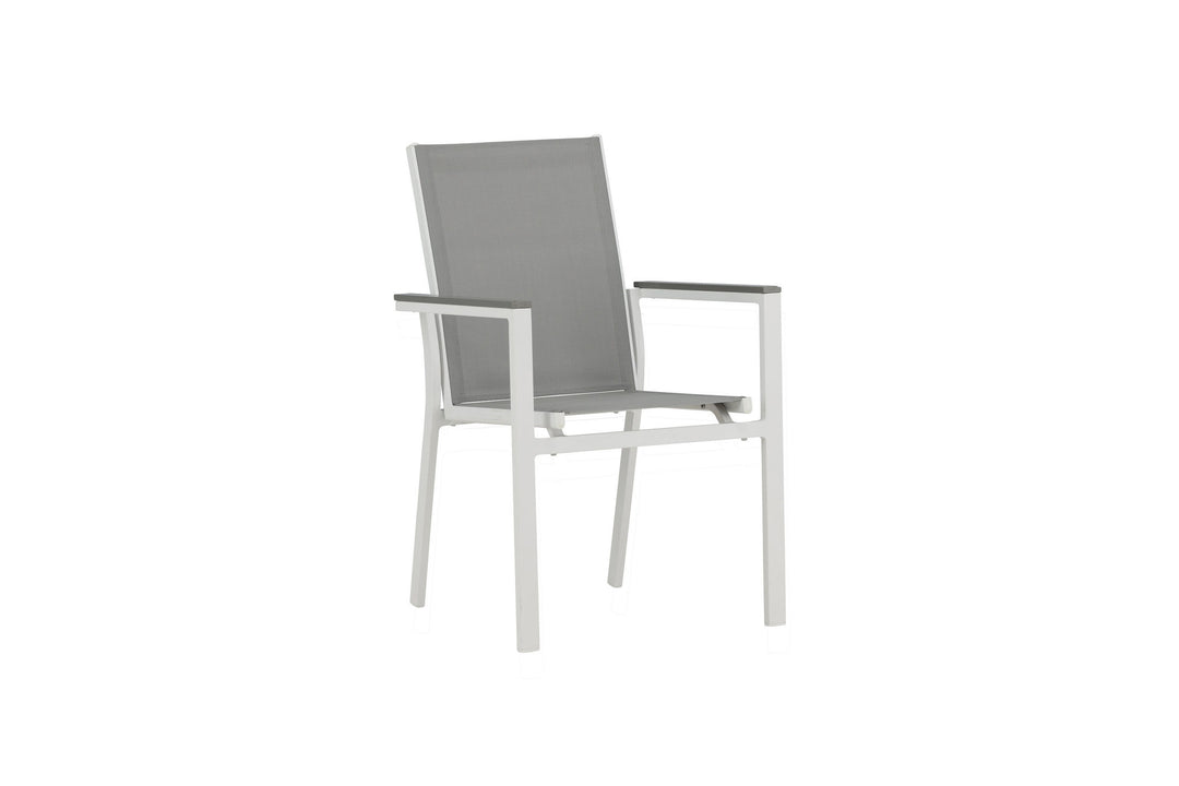 Venture Home Parma Chair 2-pack - White/Grey