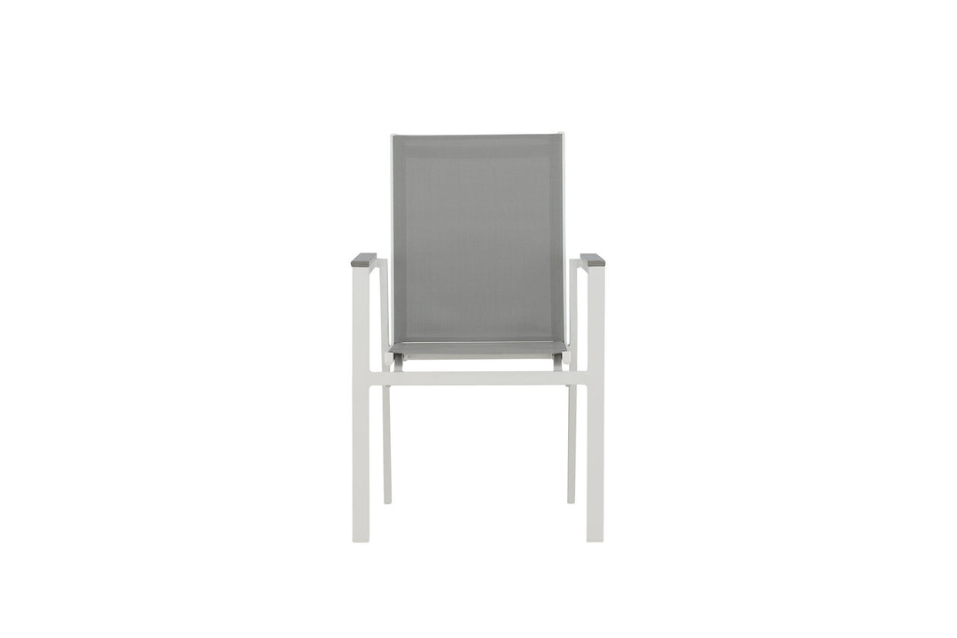 Venture Home Parma Chair 2-pack - White/Grey