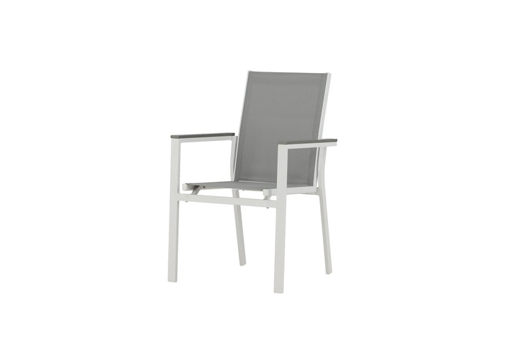 Venture Home Parma Chair 2-pack - White/Grey