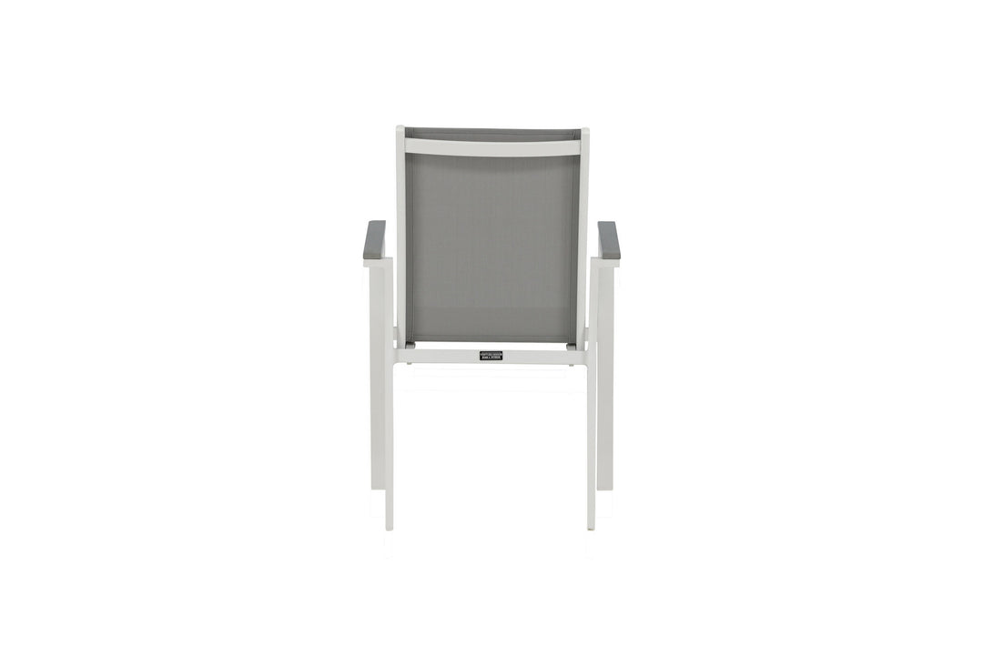Venture Home Parma Chair 2-pack - White/Grey