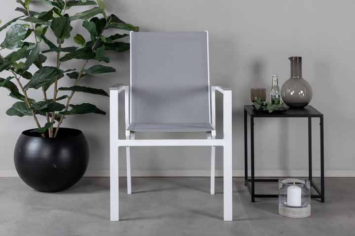 Venture Home Parma Chair 2-pack - White/Grey