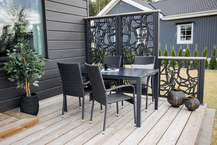 Venture Home Anna Chair 2-pack - Black