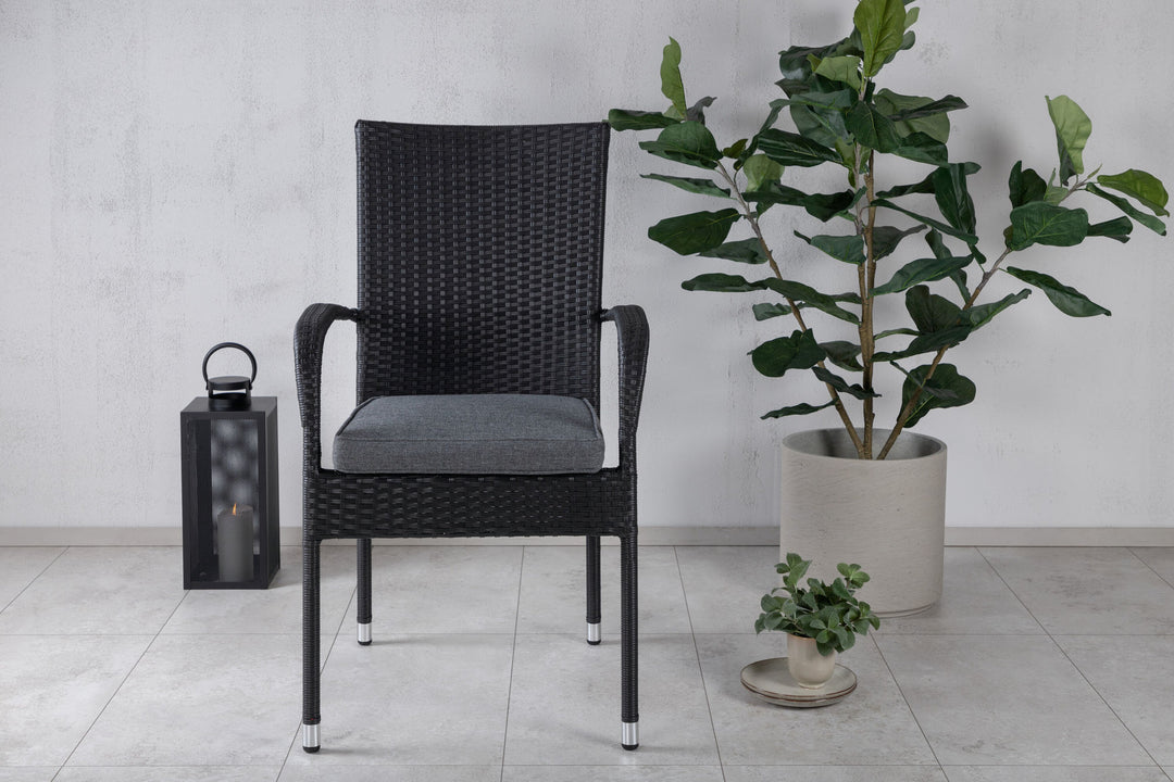 Venture Home Anna Chair 2-pack - Black