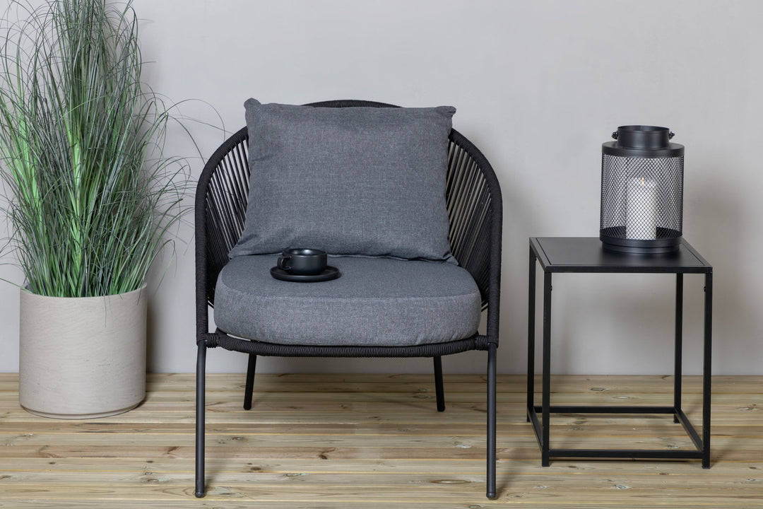 Venture Home Lindos Lounge Chair 2-pack - Black/Black