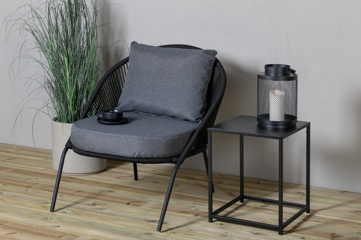 Venture Home Lindos Lounge Chair 2-pack - Black/Black