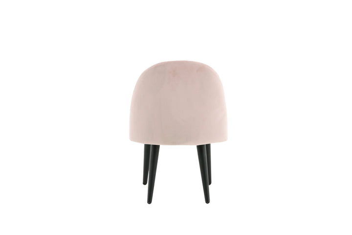 Venture Home Velvet Dining Chair XXS 2-pack - Pink Velvet