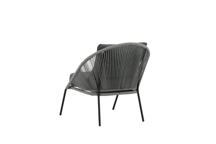 Venture Home Lindos Lounge Chair 2-pack - Black/Grey