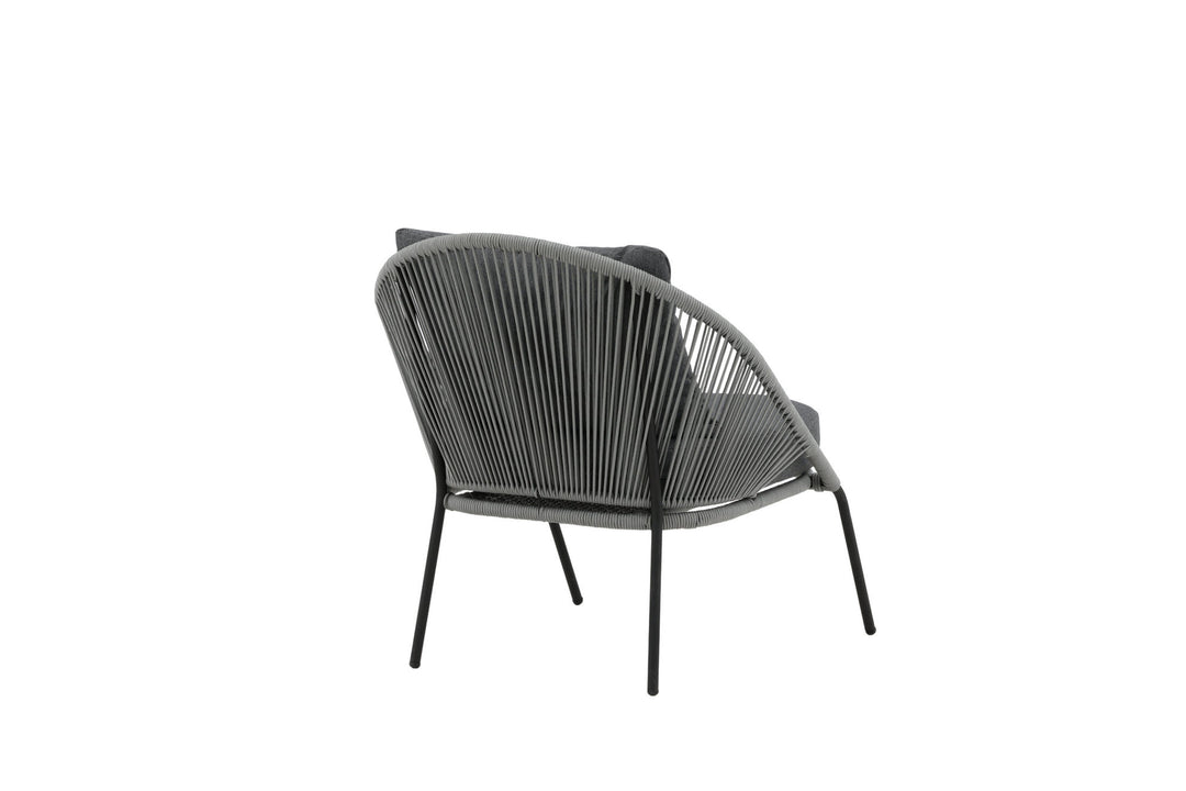 Venture Home Lindos Lounge Chair 2-pack - Black/Grey