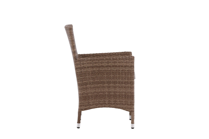 Venture Home Malin Armchair 2-pack - Nature/Sand