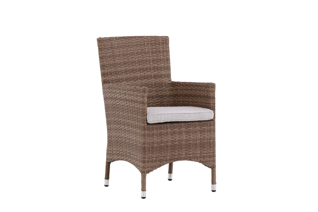 Venture Home Malin Armchair 2-pack - Nature/Sand