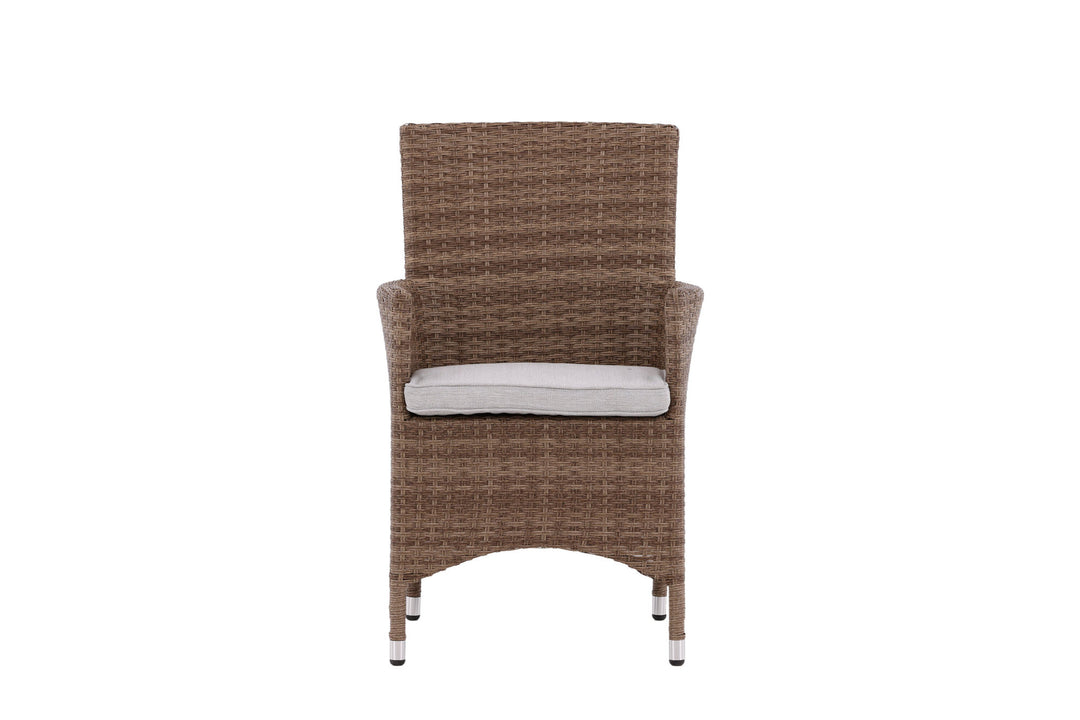 Venture Home Malin Armchair 2-pack - Nature/Sand