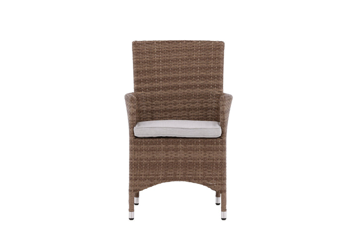 Venture Home Malin Armchair 2-pack - Nature/Sand
