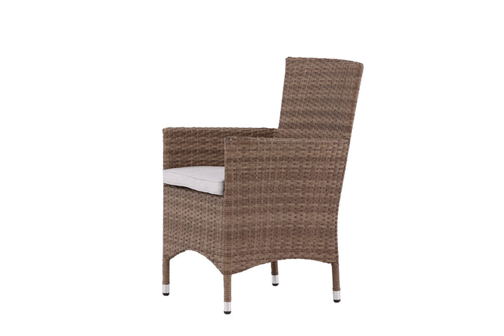 Venture Home Malin Armchair 2-pack - Nature/Sand