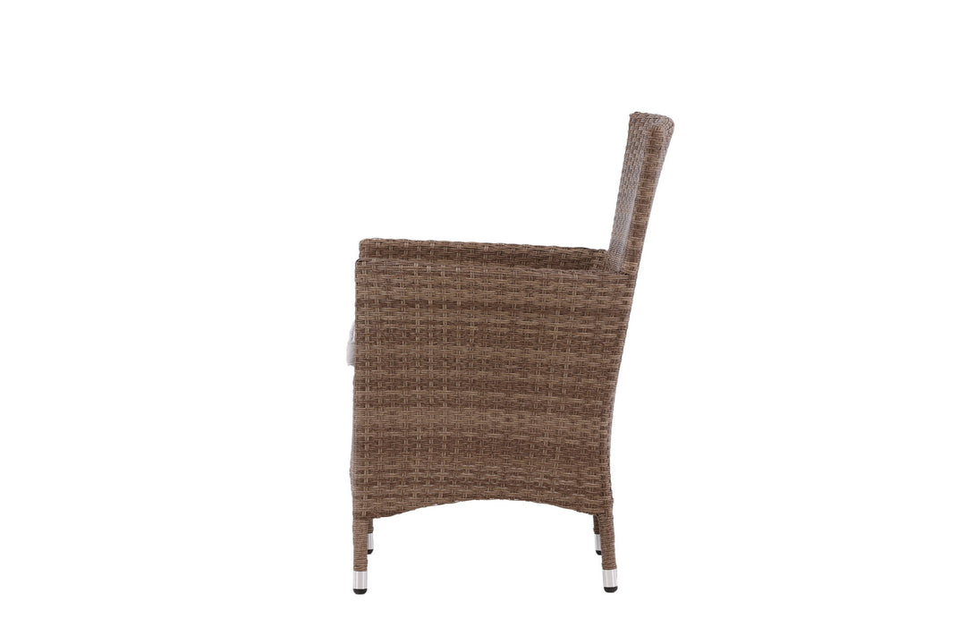 Venture Home Malin Armchair 2-pack - Nature/Sand