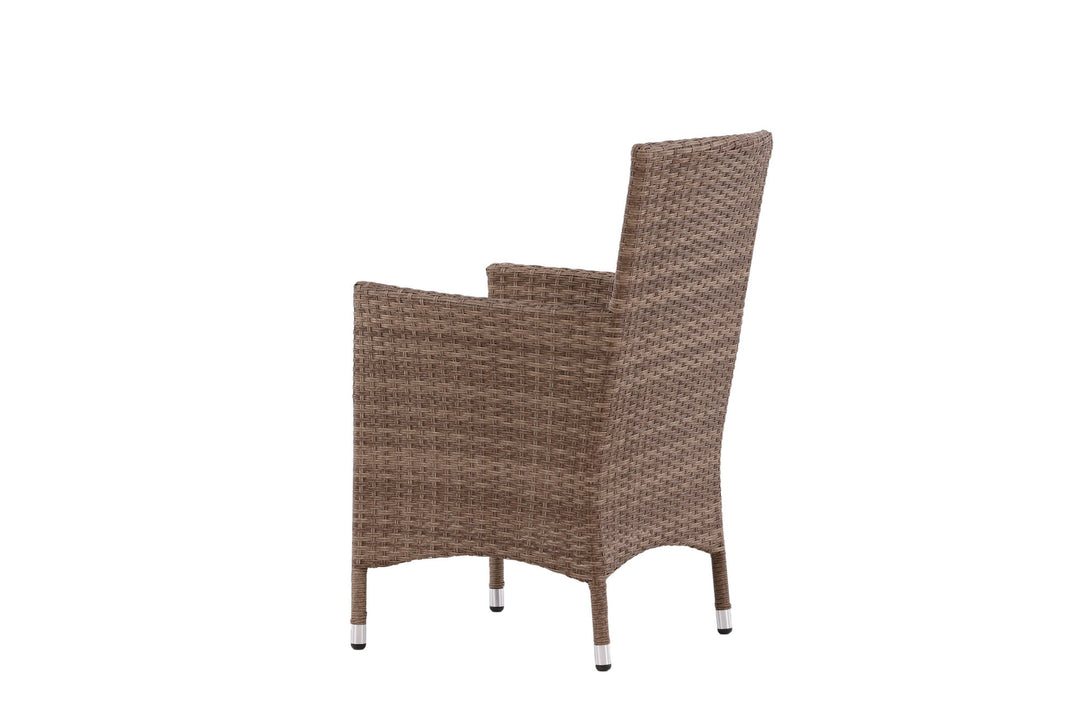 Venture Home Malin Armchair 2-pack - Nature/Sand